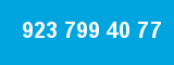 923 799 40 77 923 799 40 77